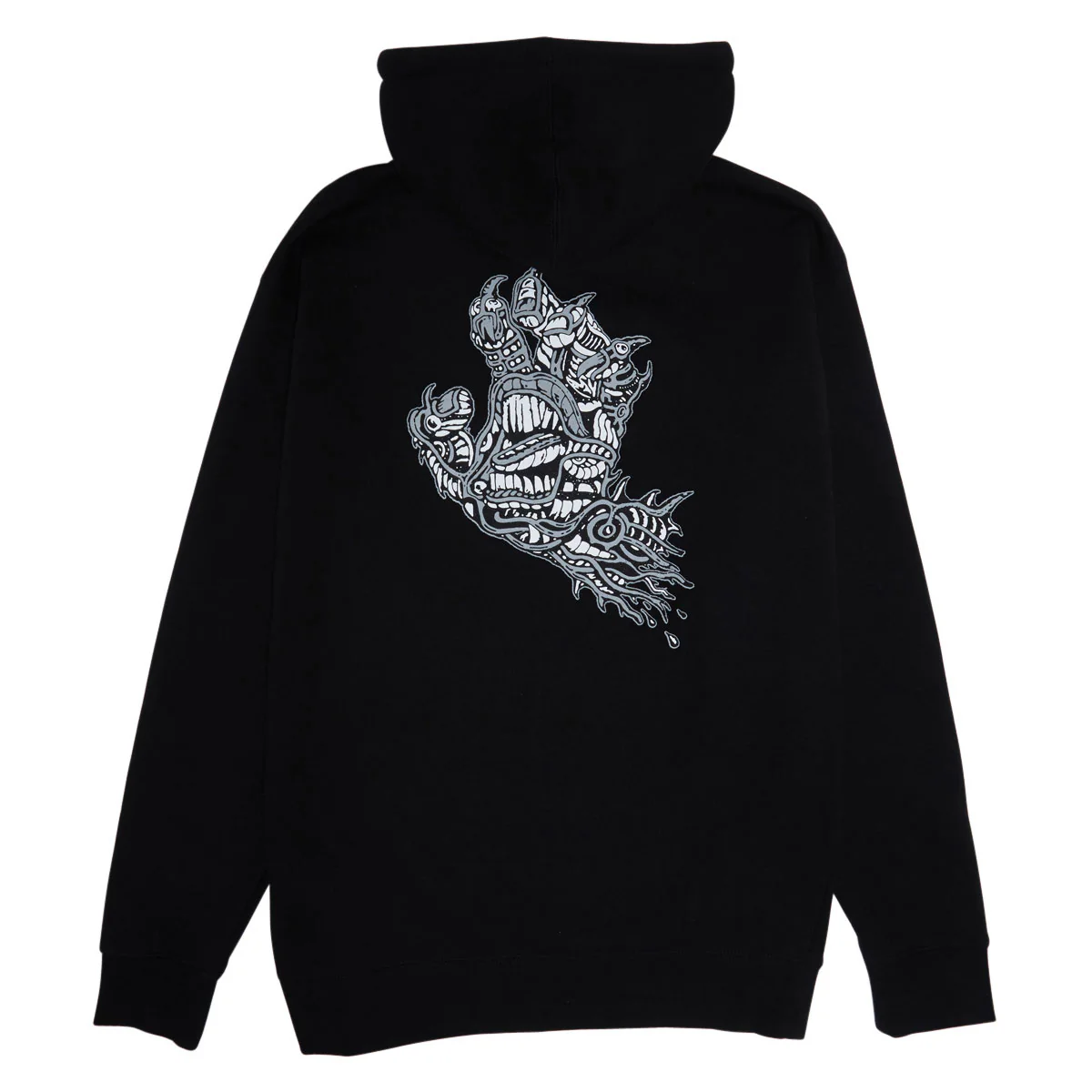 Santa Cruz Scourge Hand Zip Hoodie - Black - Image 2
