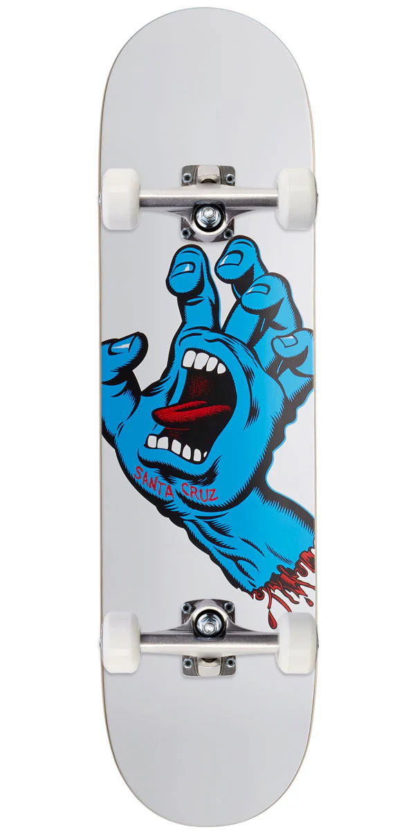 Santa Cruz Screaming Hand Skateboard Complete - 8.25"