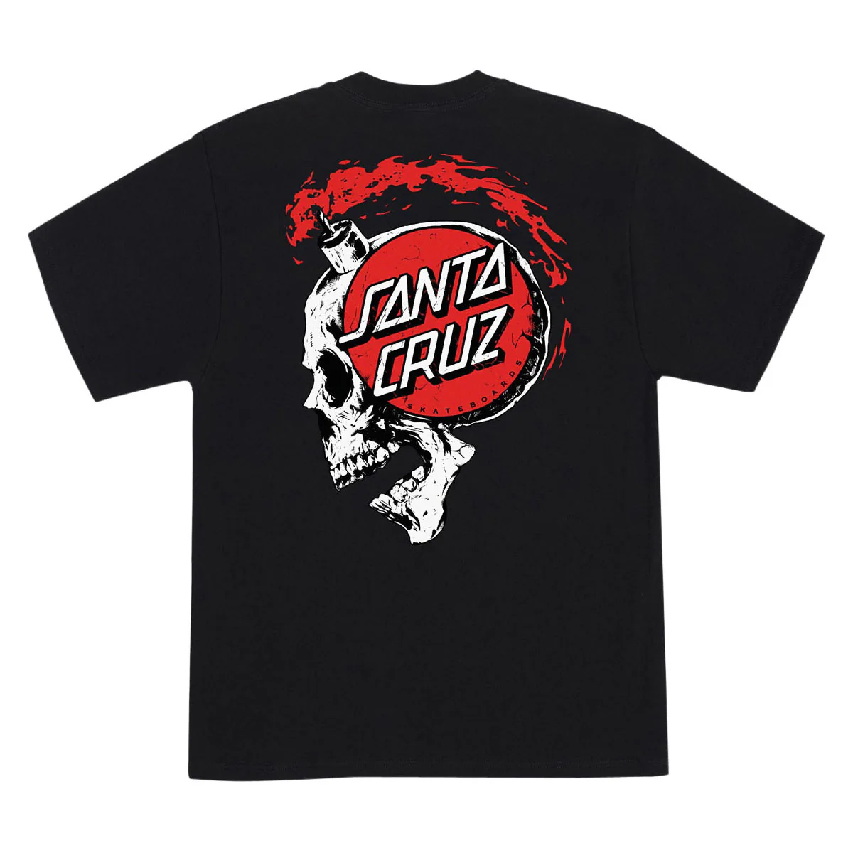 Santa Cruz Short Fuse T-Shirt - Black