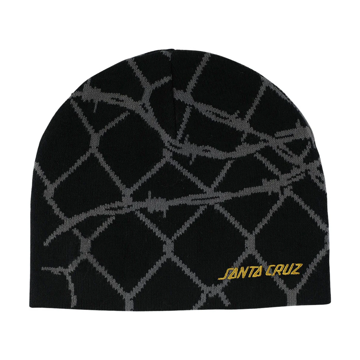 Santa Cruz Spot Chain Skull Beanie - Black
