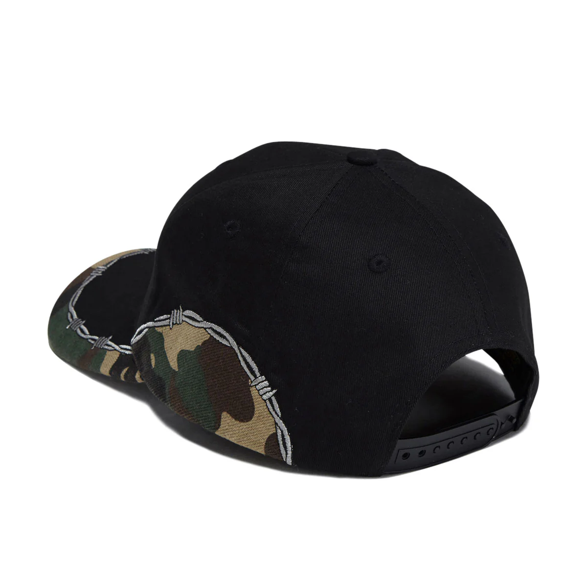 Santa Cruz Spot Snapback Hat - Black Camo - Image 2