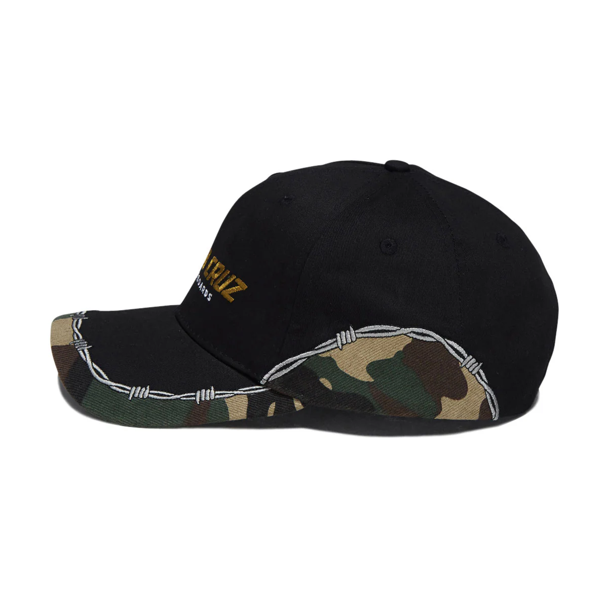 Santa Cruz Spot Snapback Hat - Black Camo - Image 3
