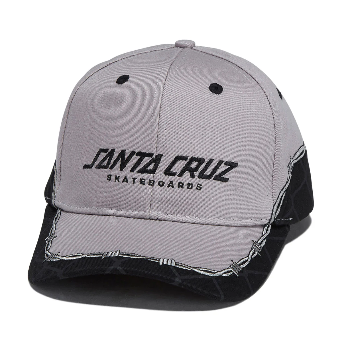 Santa Cruz Spot Snapback Hat - Grey Chain