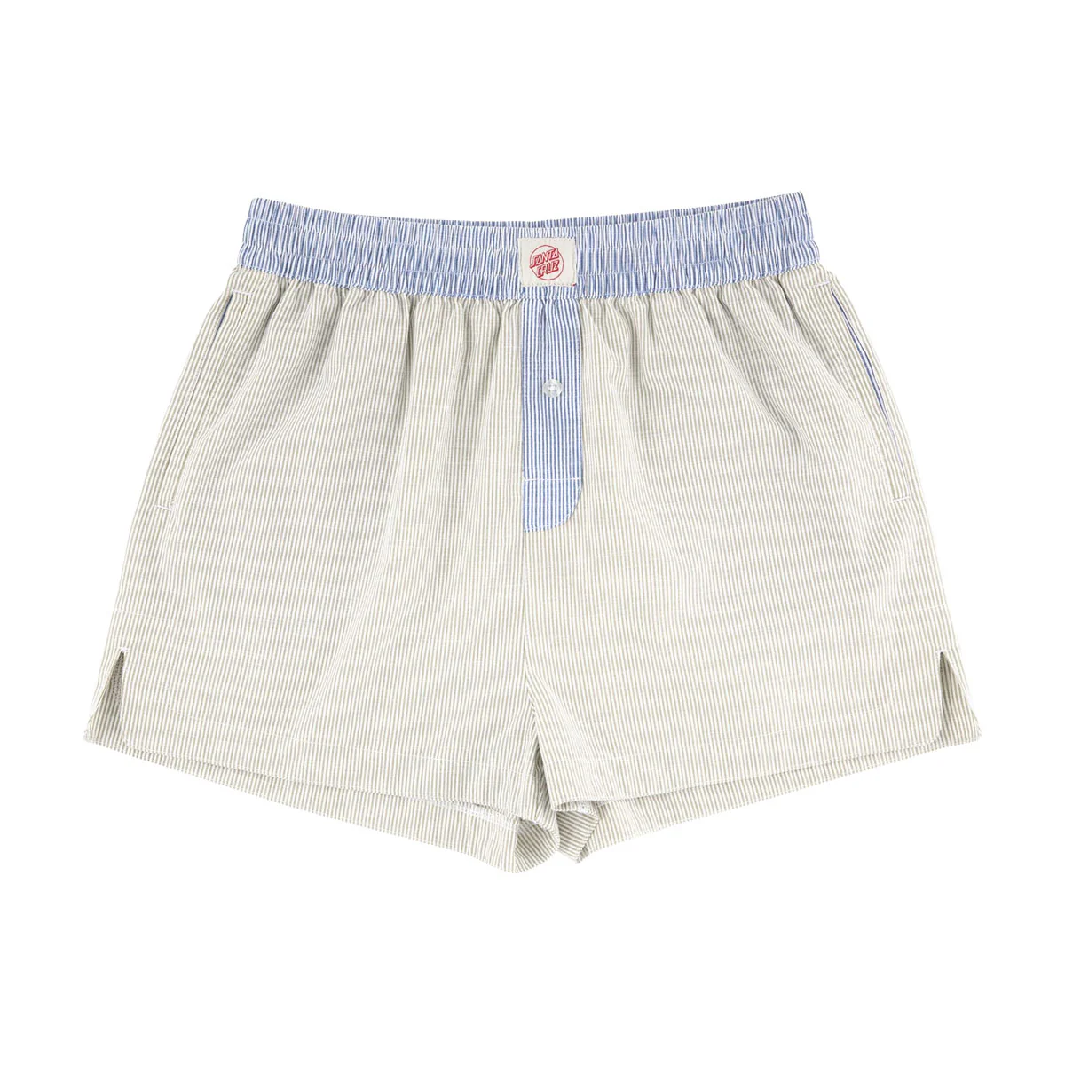 Santa Cruz Womens Opus Dot Lounge Shorts - Pine Stripe
