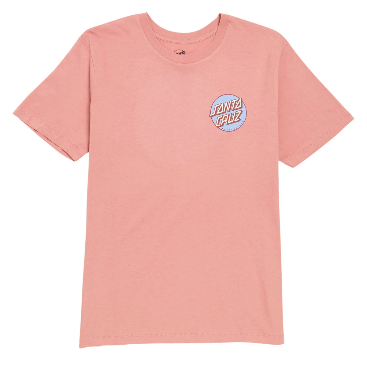 Santa Cruz Womens Other Dot Chest T-Shirt - Dusty Rose