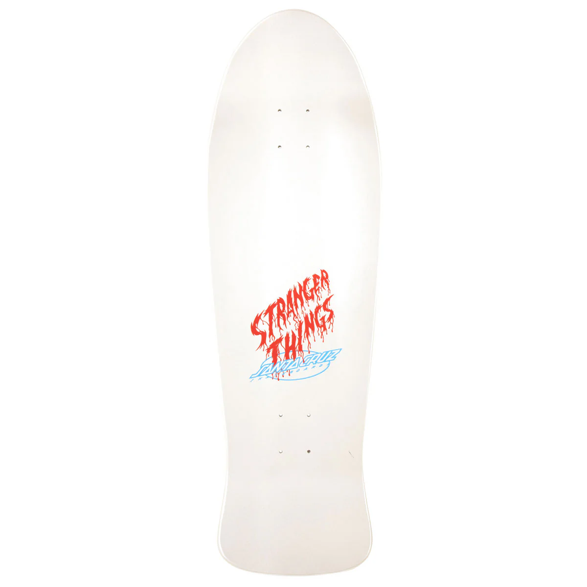 Santa Cruz x Stranger Things Meek Slasher Eddie Reveal Skateboard Deck - Glow In The Dark - 10.10" - Image 2