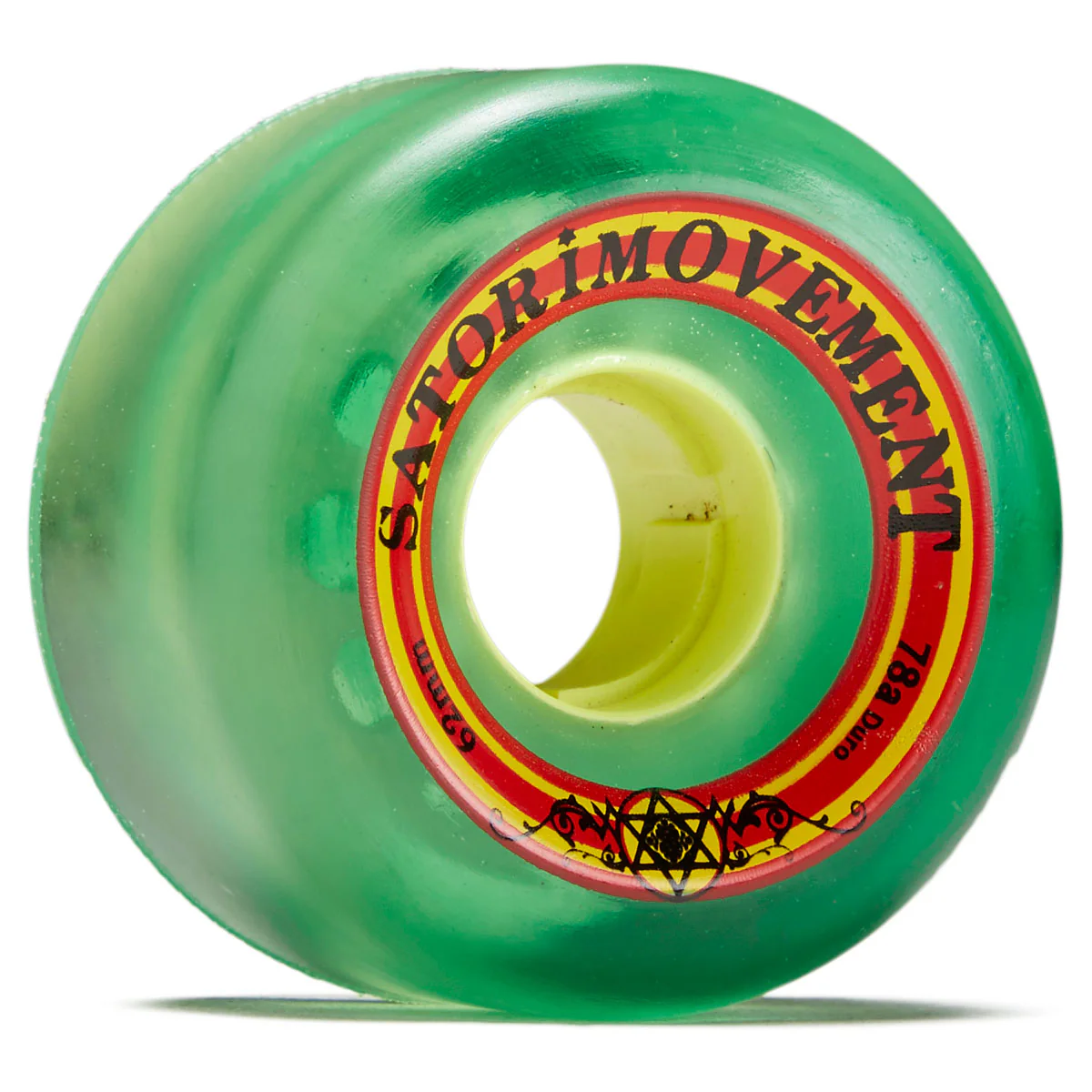 Satori Movement Rasta Cruiser 78a Skateboard Wheels - 62mm