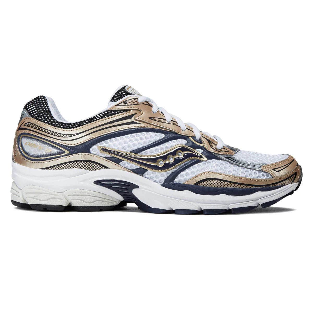 Saucony Progrid Omni 9 Shoes - Aureate/White