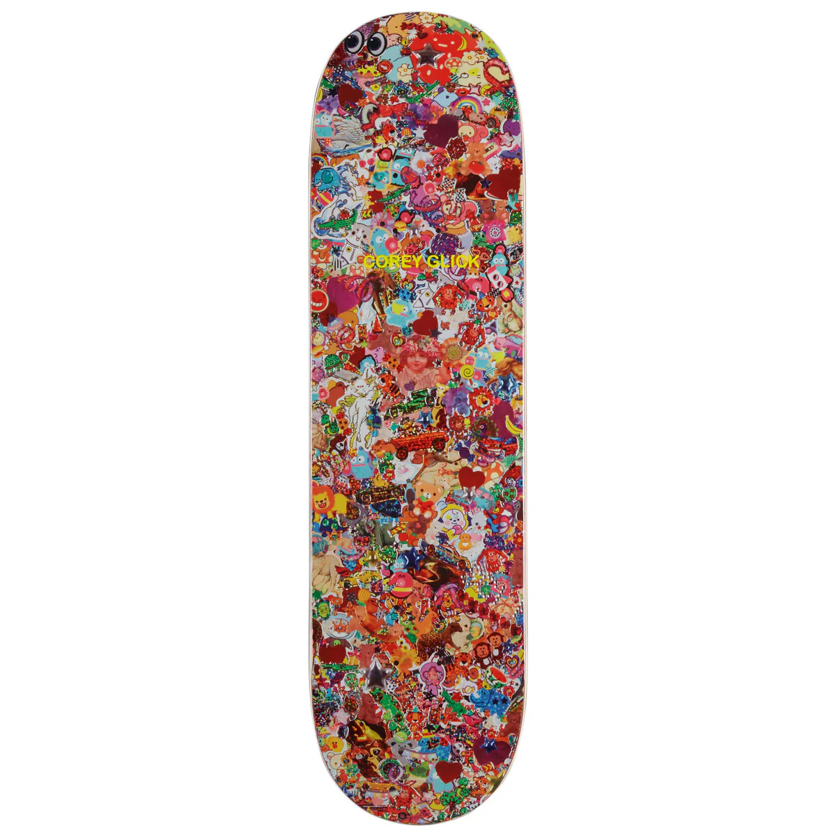 Sci-Fi Fantasy Corey Glick Sticker Collage Skateboard Deck - 8.25"