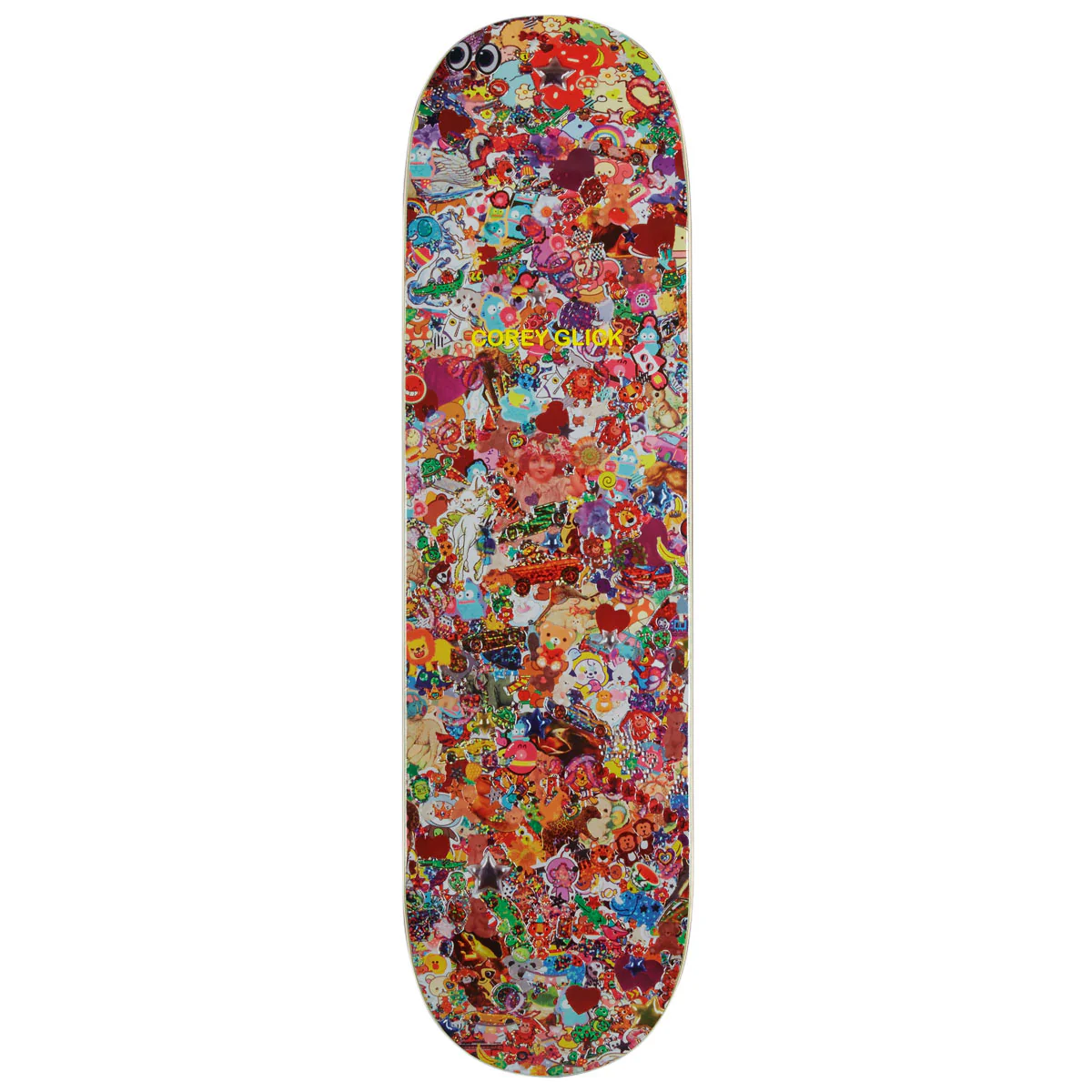 Sci-Fi Fantasy Corey Glick Sticker Collage Skateboard Deck - 8.50"