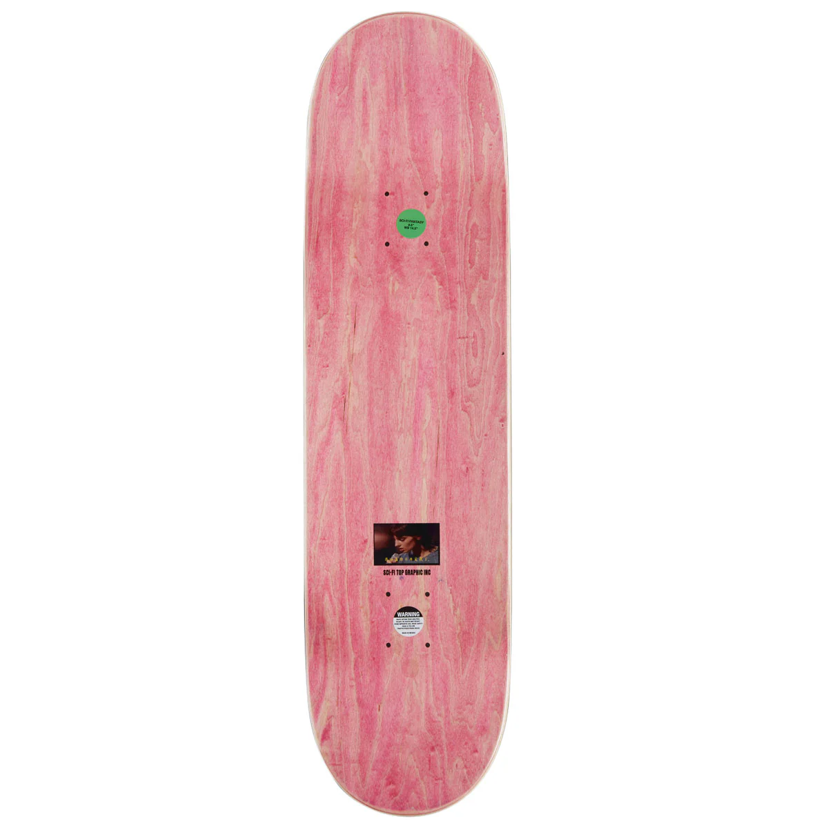 Sci-Fi Fantasy Corey Glick Sticker Collage Skateboard Deck - 8.50" - Image 2