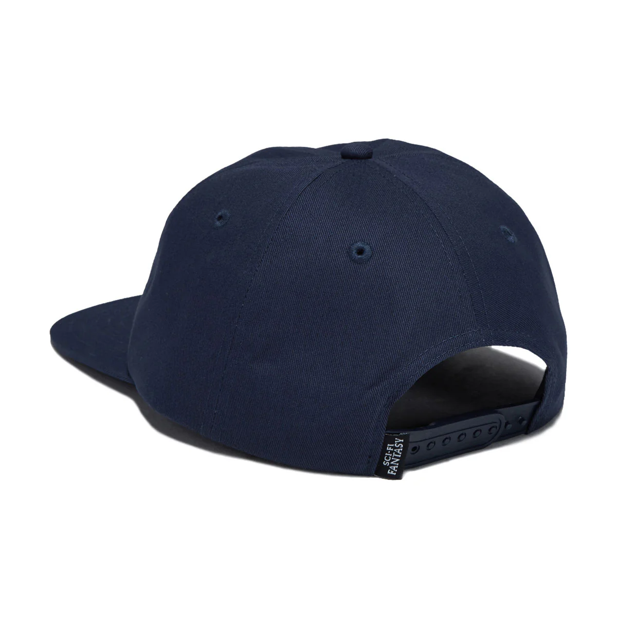 Sci-Fi Fantasy Herringbone Logo Hat - Navy - Image 2