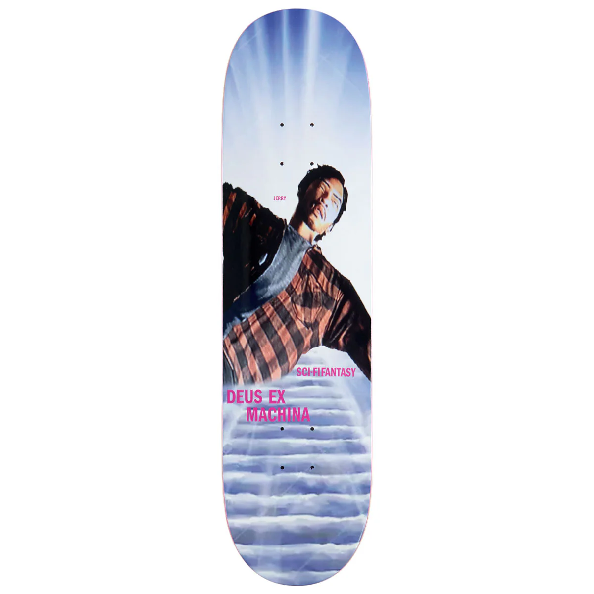 Sci-Fi Fantasy Jerry Hsu Deus Ex Machina Skateboard Deck - 8.25"