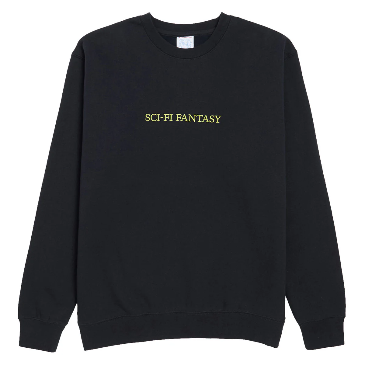 Sci-Fi Fantasy Logo Fleece Crewneck Sweatshirt - Navy