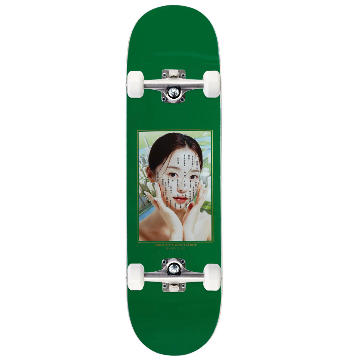 Sci-Fi Fantasy Ryan Lay Accupressure Skateboard Complete - 8.50"