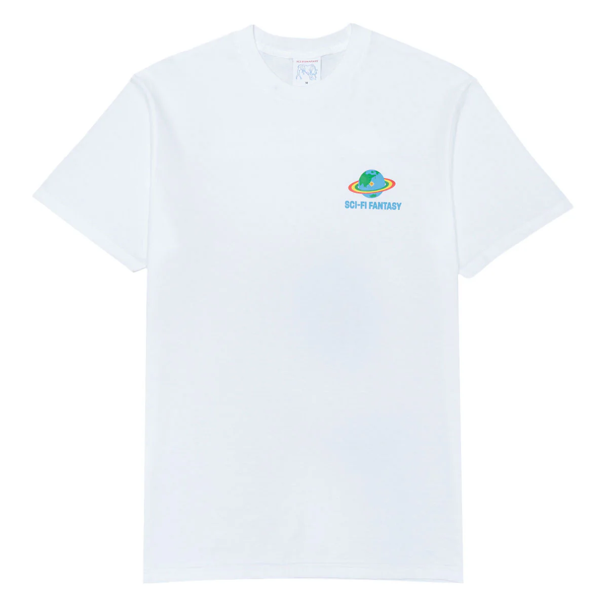 Sci-Fi Fantasy Zen Meditation T-Shirt - White - Image 2