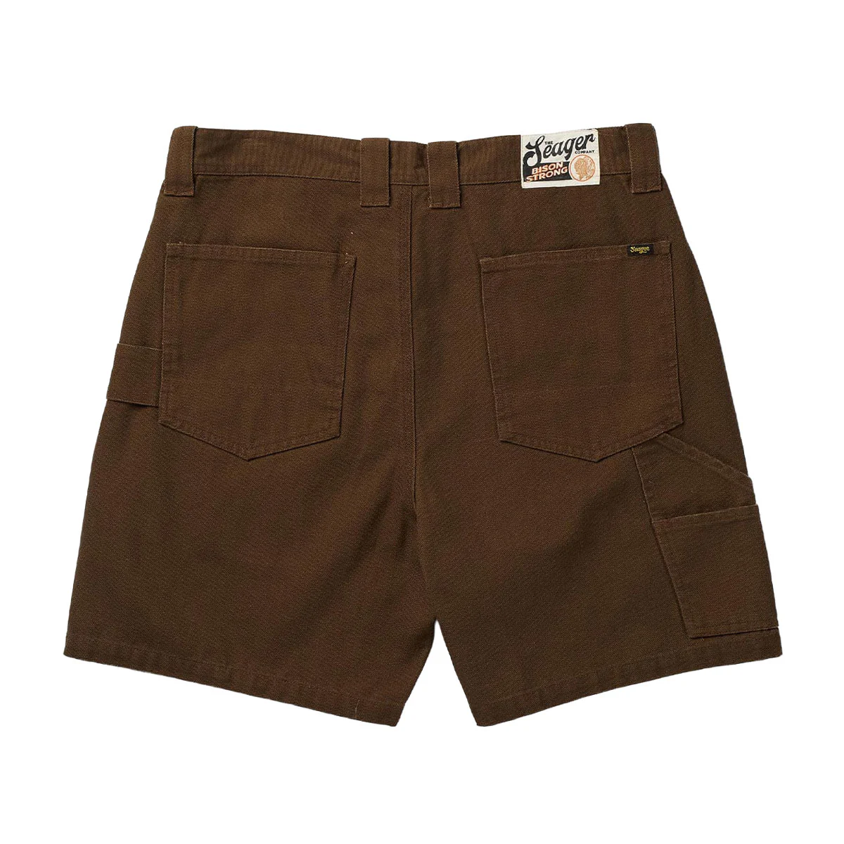 Seager Bison Canvas Shorts - Tobacco - Image 2