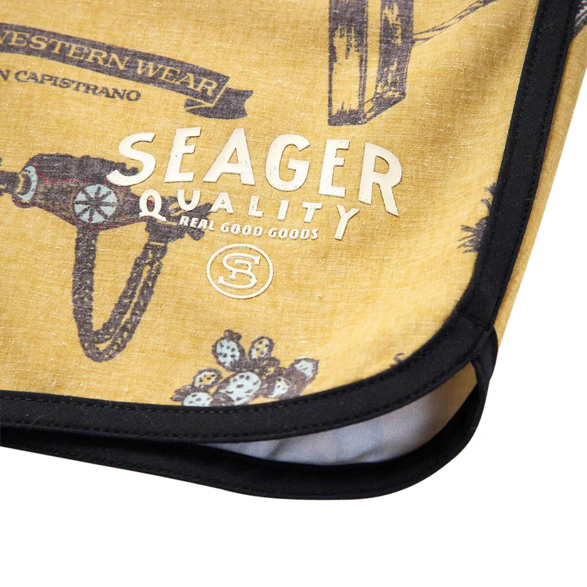 Seager Micro Dose Scallop Boardshorts - Bronze - Image 3