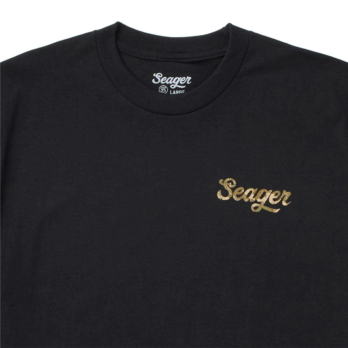 Seager Russ Fill T-Shirt - Black - Image 3