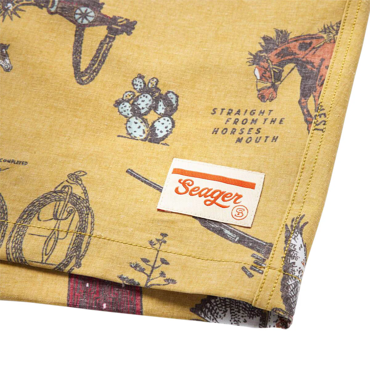 Seager Yuma EW Boardshorts - Bronze - Image 4