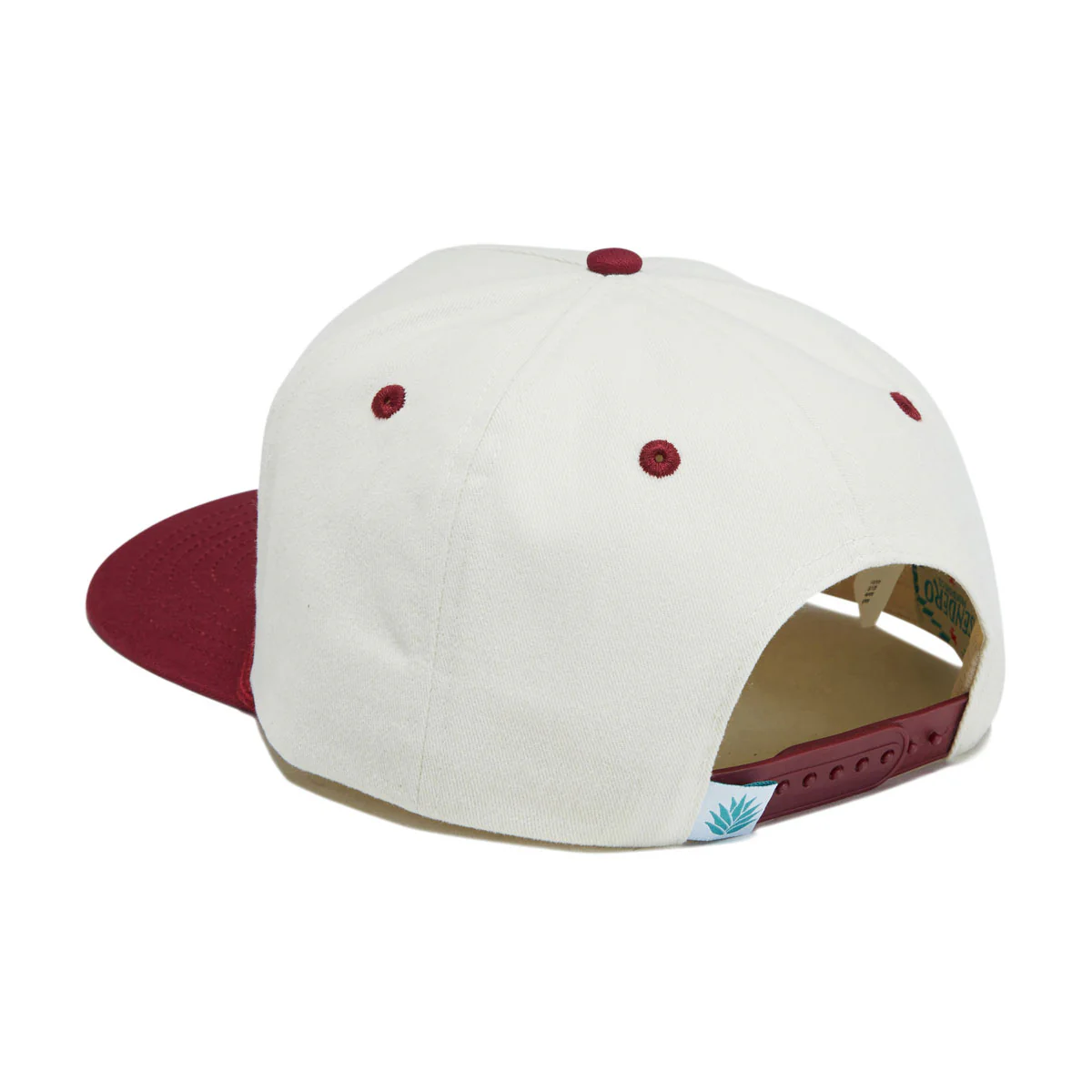 Sendero Cowboy Hat - Cream/Maroon - Image 5