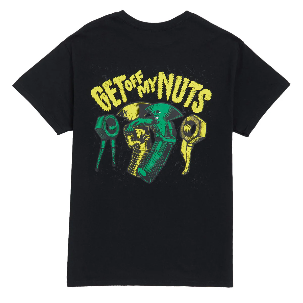 Shake Junt Get Off My Nuts T-Shirt - Black