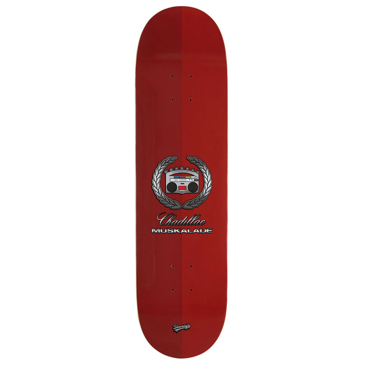 Shorty's Muskalade Skateboard Deck - Red - 8.25"