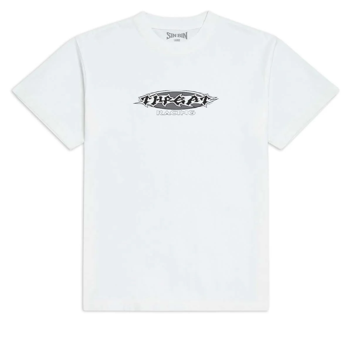Sin Bin Sin Tracks T-Shirt - White