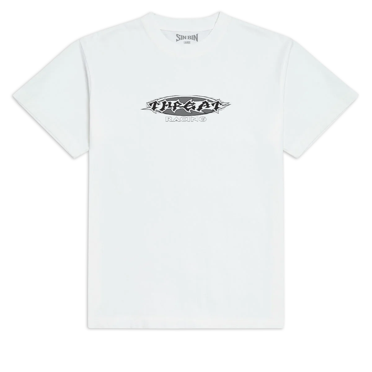 Sin Bin Sin Tracks T-Shirt - White - XXL