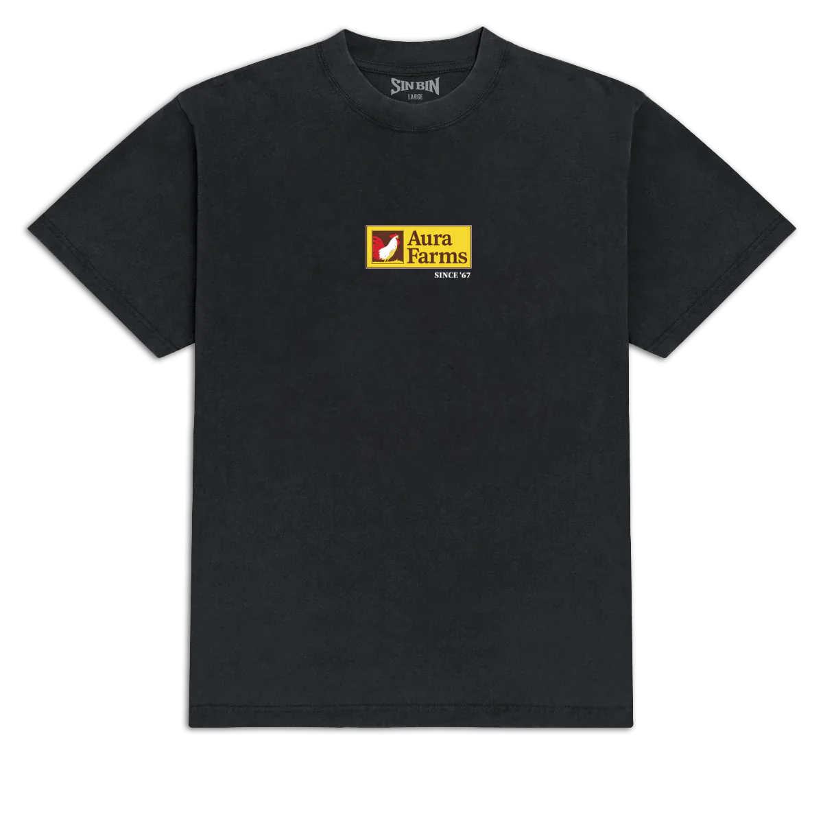 Sin Bin Six Seven T-Shirt - Black - SM