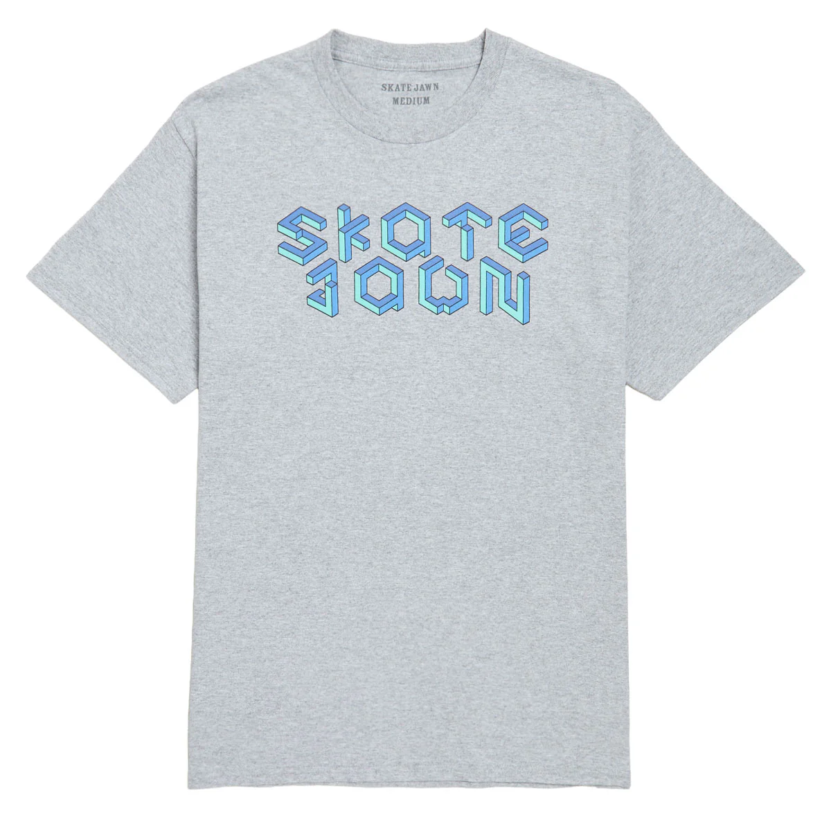 Skate Jawn Isometric T-Shirt - Grey