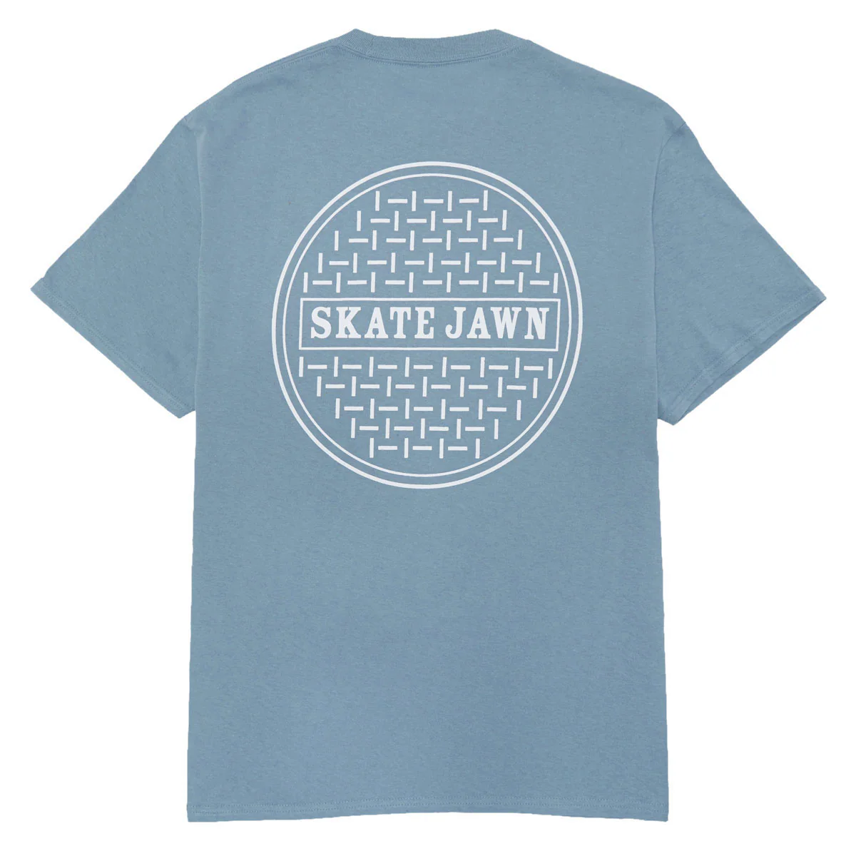 Skate Jawn Sewer Cap T-Shirt - Stonewash Blue