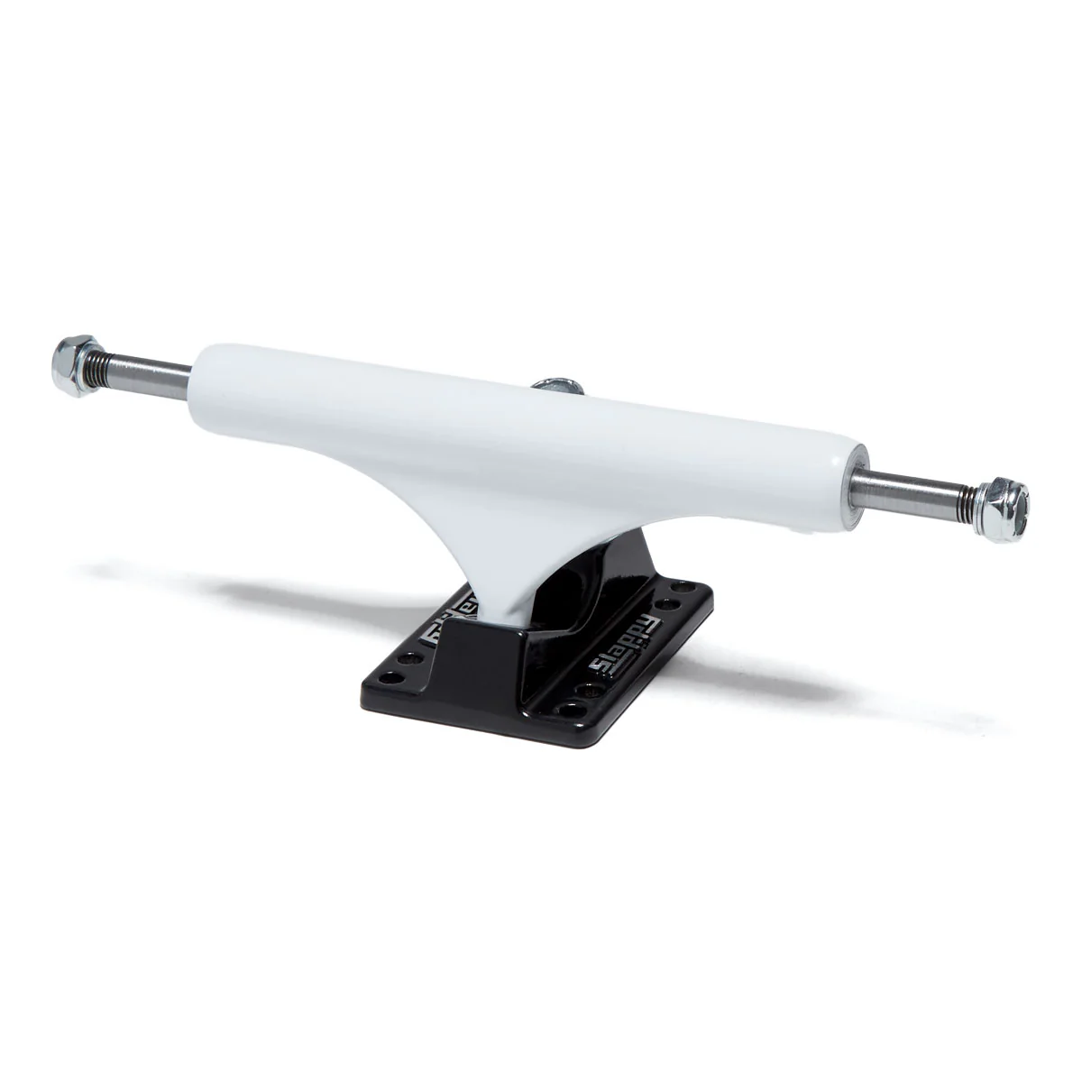 Slappy ST1 Classic Skateboard Trucks - White/Black - 8.50"