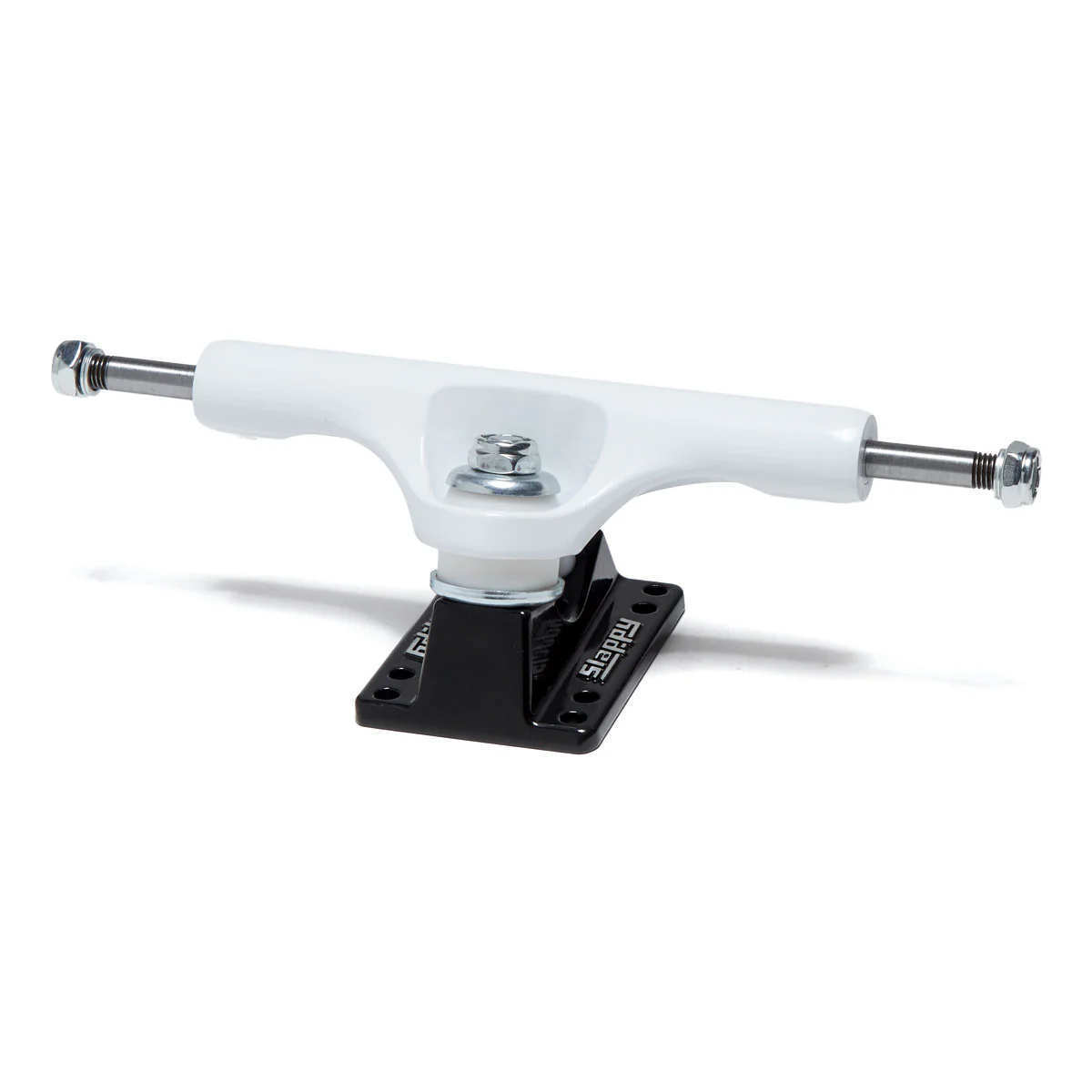 Slappy ST1 Classic Skateboard Trucks - White/Black - 9.00" - Image 2