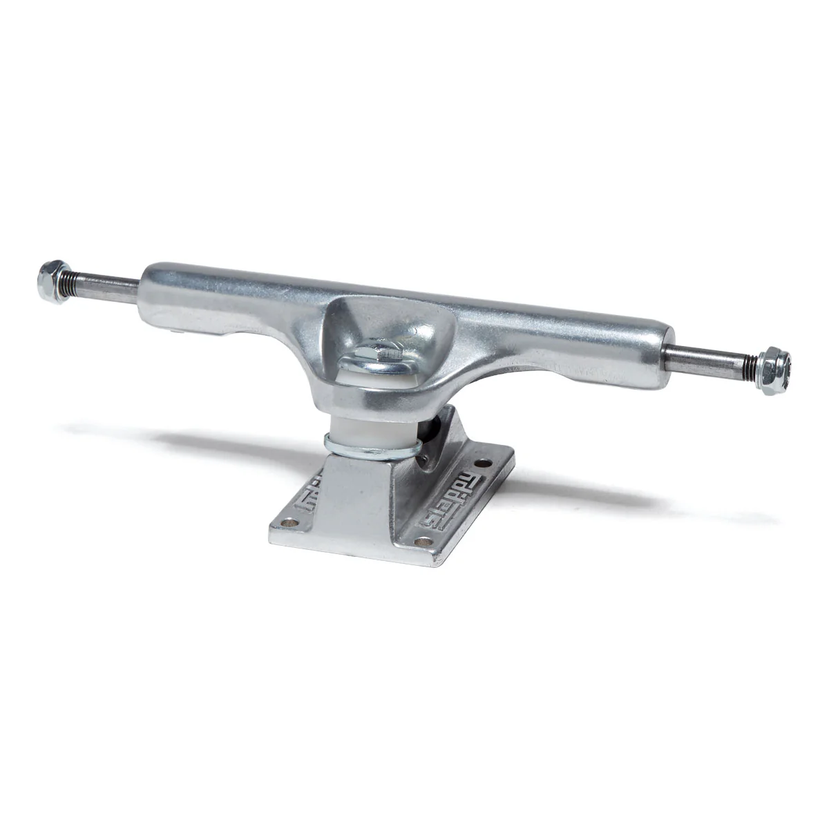 Slappy ST1 Curb Killer II Hollow Inverted KP Skateboard Trucks - Polished - 9.00" - Image 2