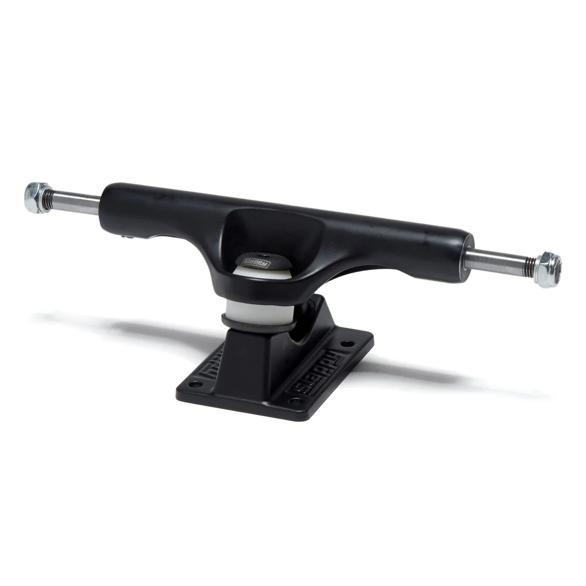 Slappy ST1 Inverted Hollow Lights Ultra Low Kingpin Skateboard Trucks - Matte Black/Black Gold - 8.25" - Image 2