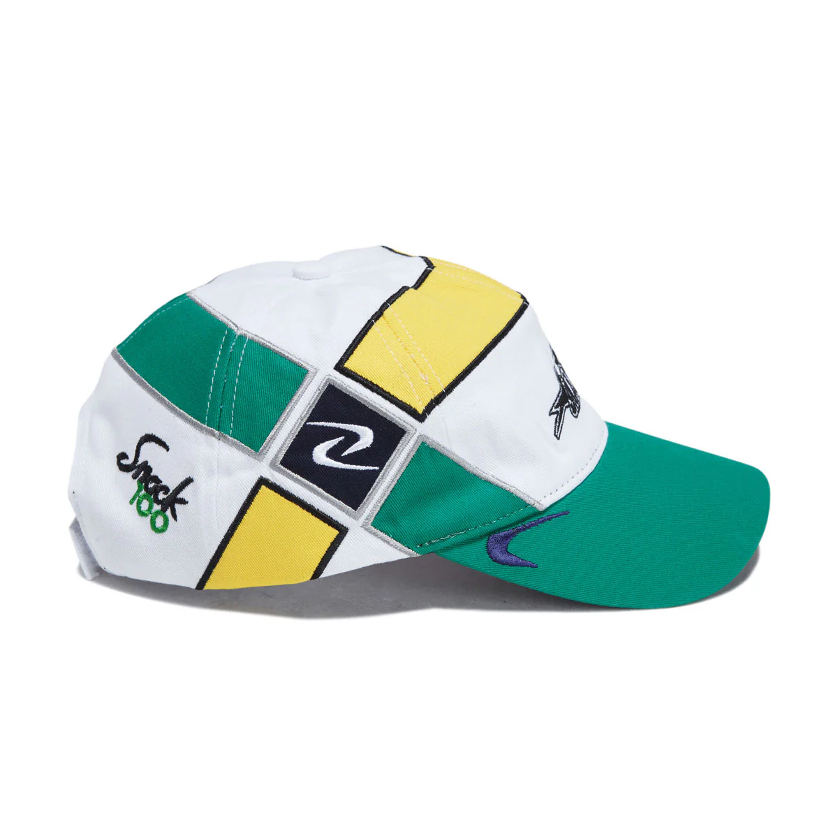 Snack Circuit Hat - White/Green/Yellow - Image 3