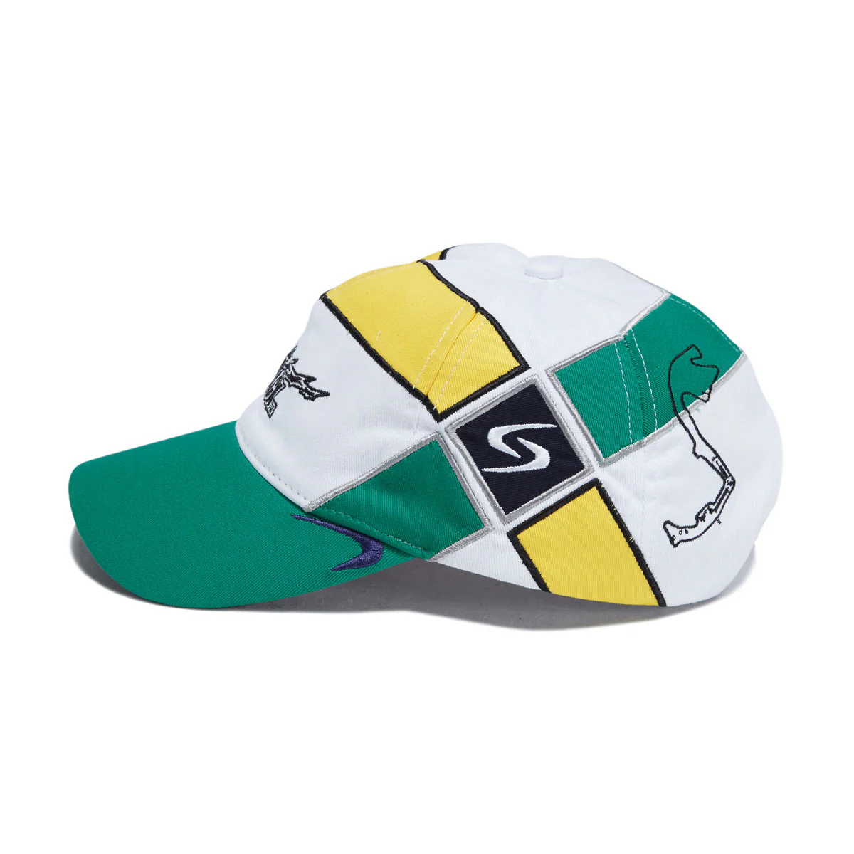 Snack Circuit Hat - White/Green/Yellow - Image 4