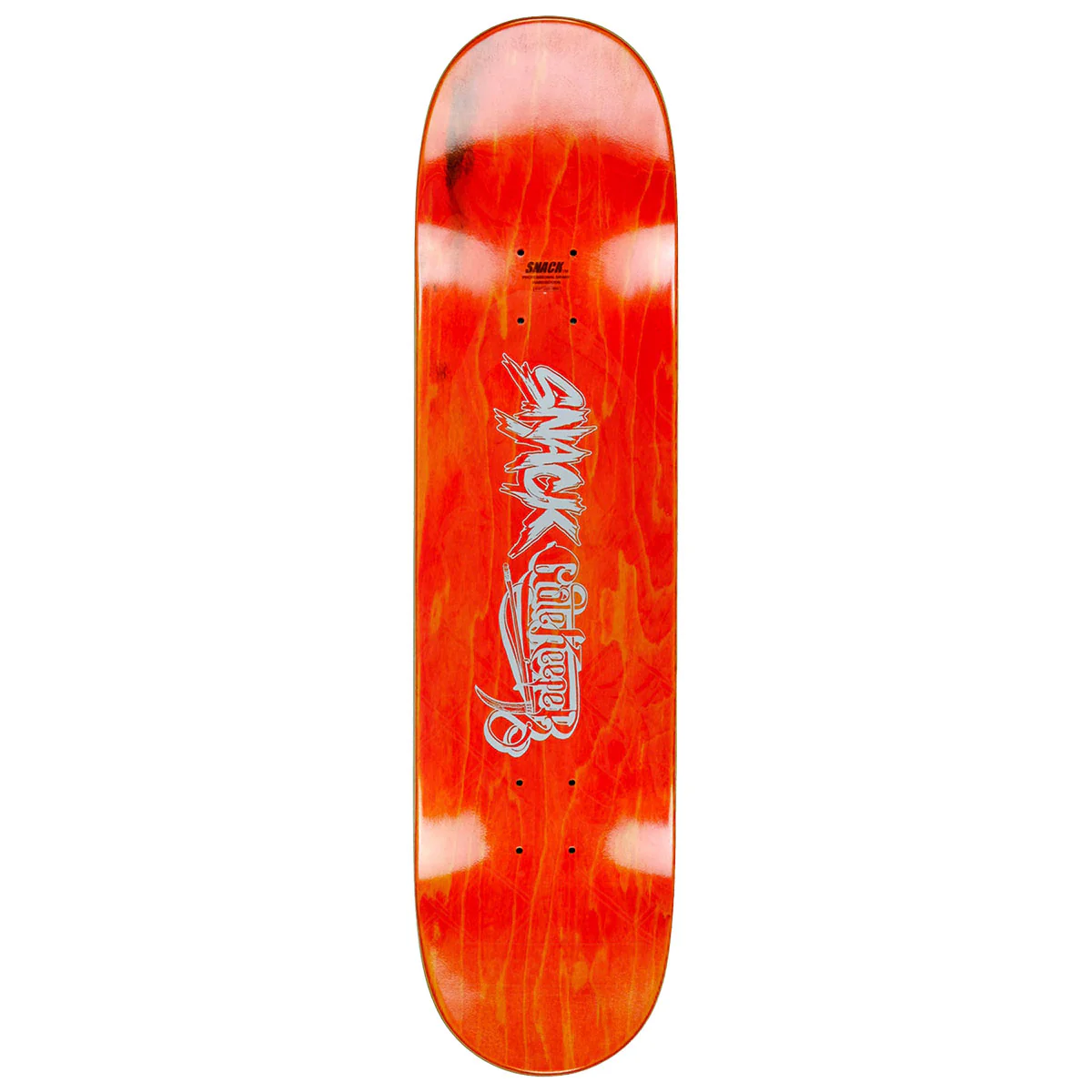 Snack Gatekeeper Skateboard Deck - Silver - 8.10" - Image 2