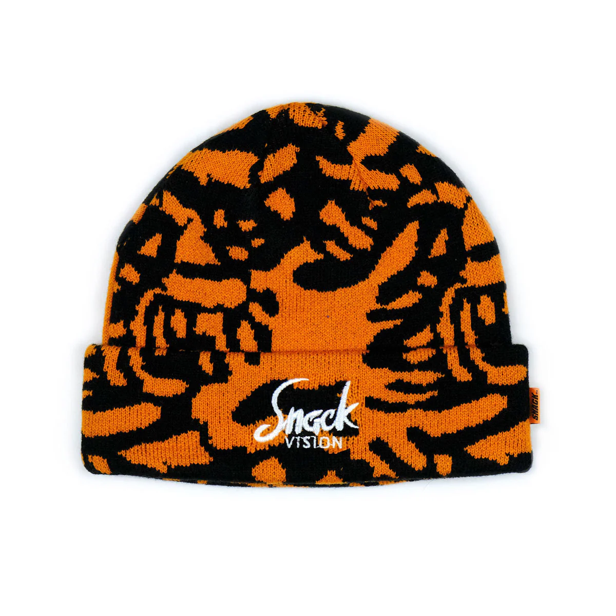 Snack Visionz Beanie - Black/Orange