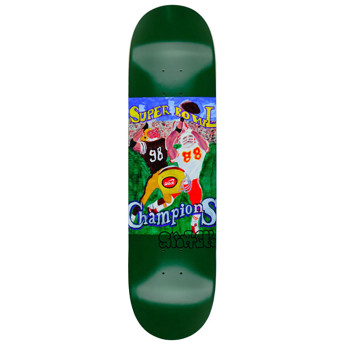 Snack Williams Super Bowl Skateboard Deck - 8.25"
