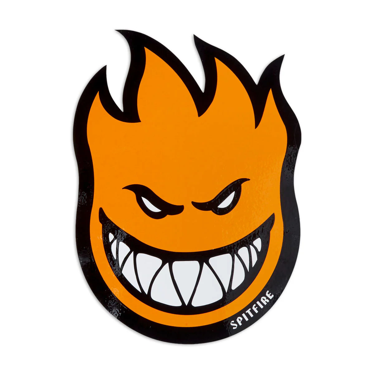Spitfire Bighead LG Sticker - Orange