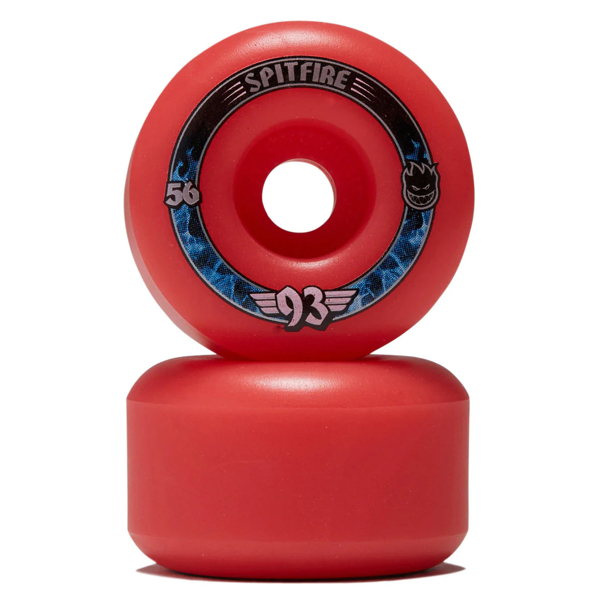 Spitfire F4 93d Radial Skateboard Wheels - Pink - 56mm - Image 2