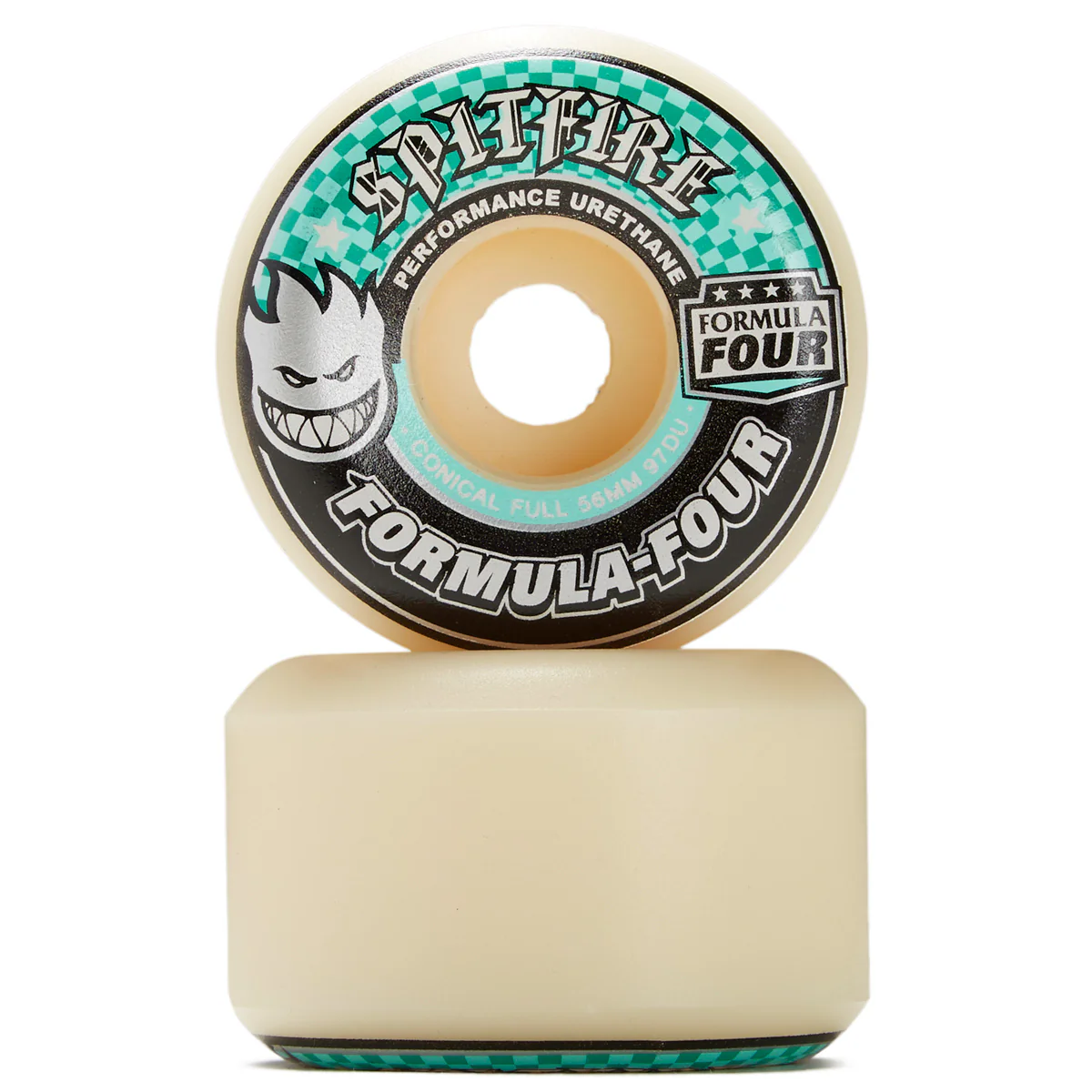 Spitfire F4 97d Conical Full Skateboard Wheels - 56mm - Image 2