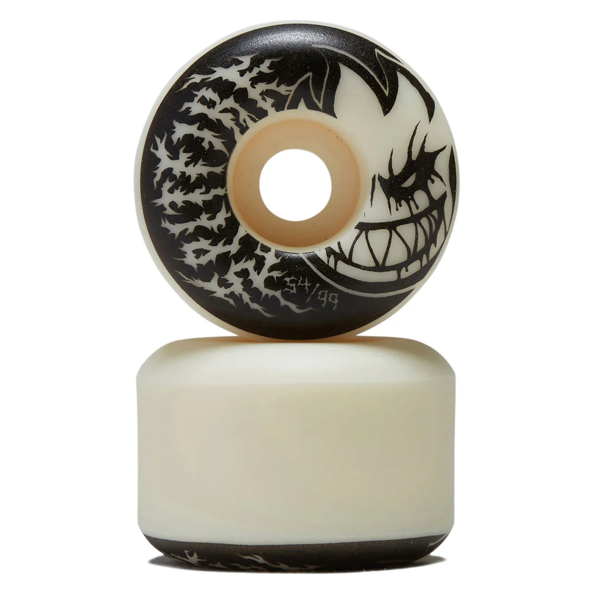 Spitfire F4 99d Deathmask II Bighead Radial Full Skateboard Wheels - Glow - 54mm - Image 2