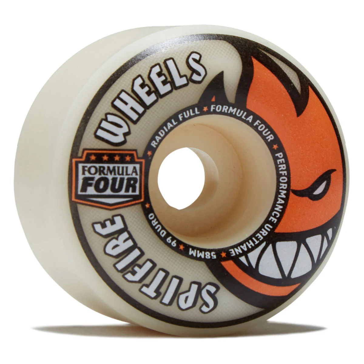 Spitfire F4 99d Radial Full Skateboard Wheels - Natural - 58mm