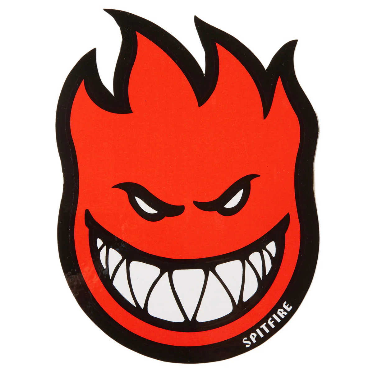 Spitfire Fireball Bighead MD Stickers - Red