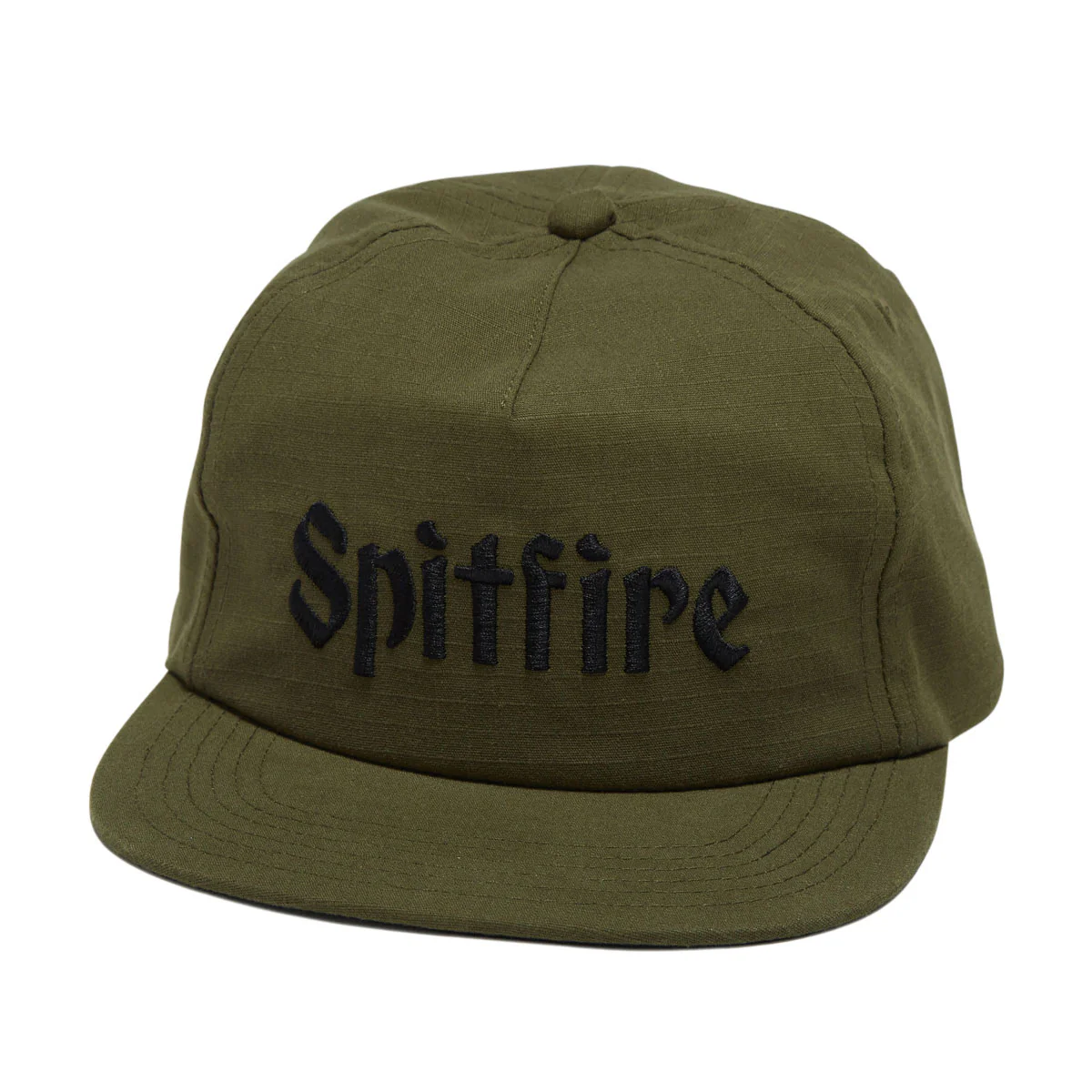 Spitfire Molotov Script Hat - Olive/Black