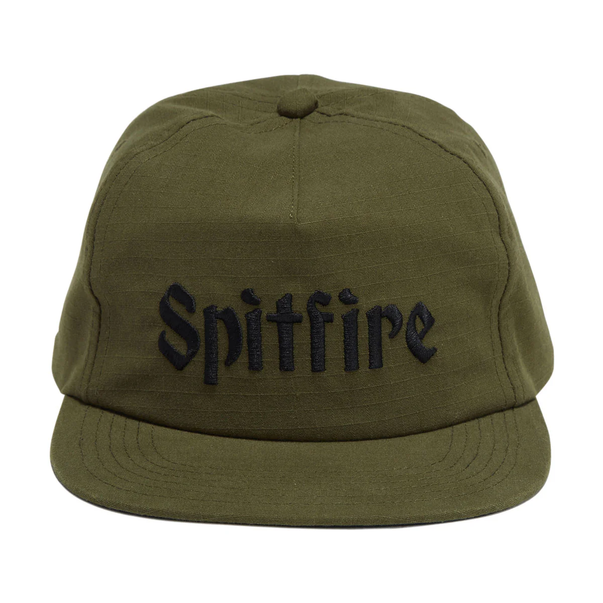 Spitfire Molotov Script Hat - Olive/Black - Image 2