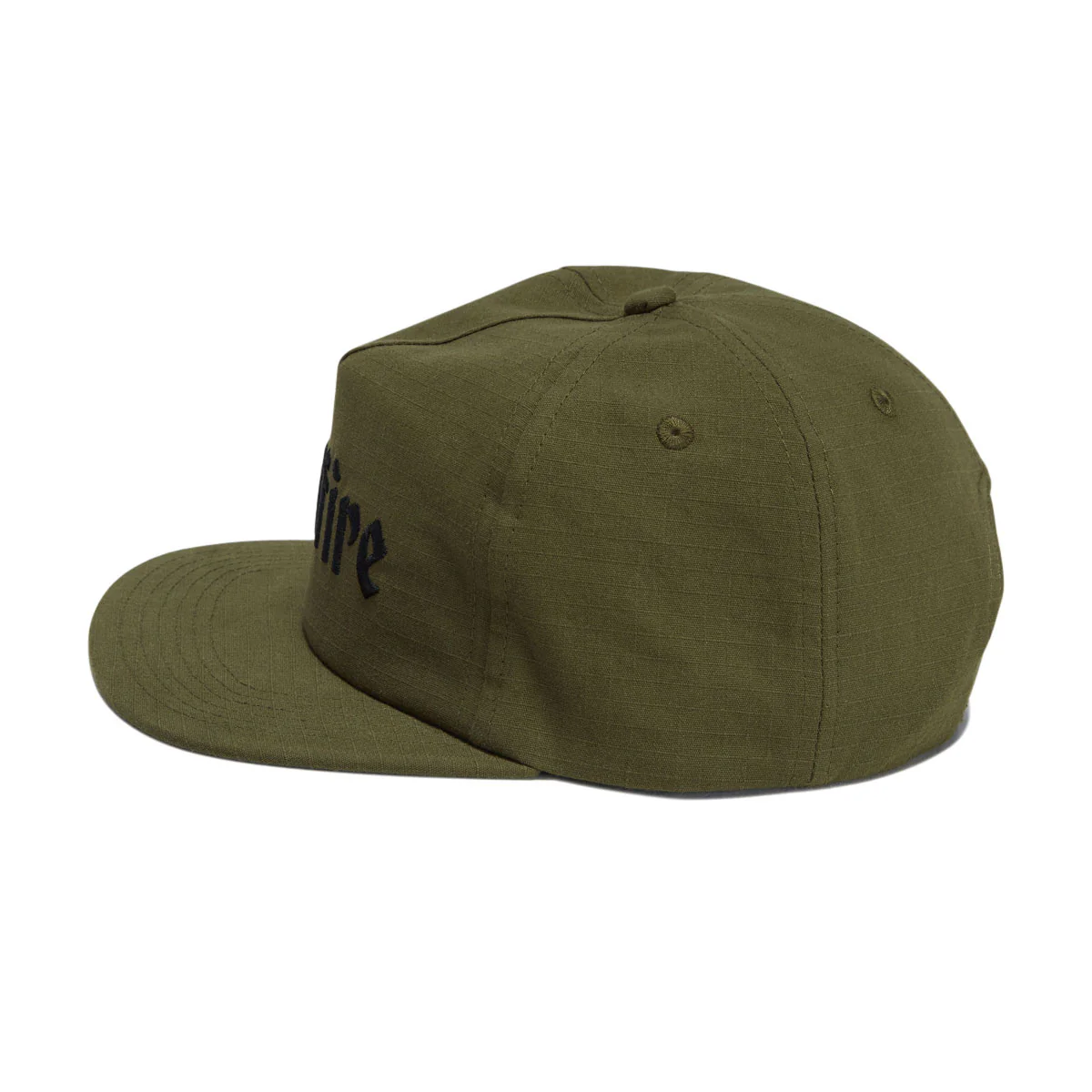 Spitfire Molotov Script Hat - Olive/Black - Image 4